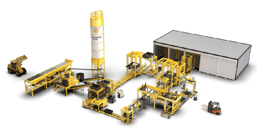 Hongfo Rtim Fábrica de máquinas para fabricar bloques Hongfo: fabricante confiable ...